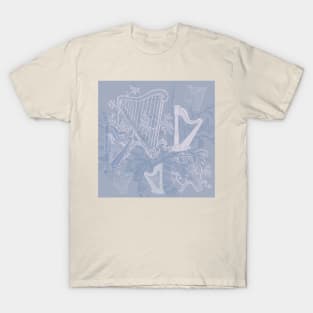 Harp Pattern T-Shirt